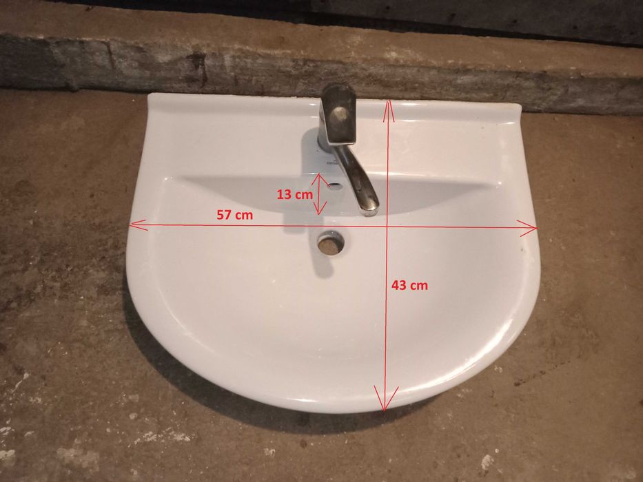 chiuveta baie montare pe perete sau dulapior