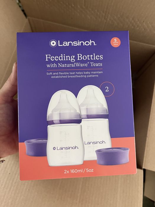 Set 2 Biberoane Lansinoh 160 ml