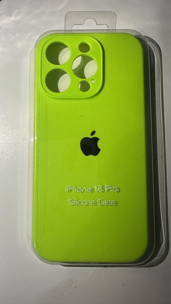 Huse originale iPhone 16 Pro Silicone Case