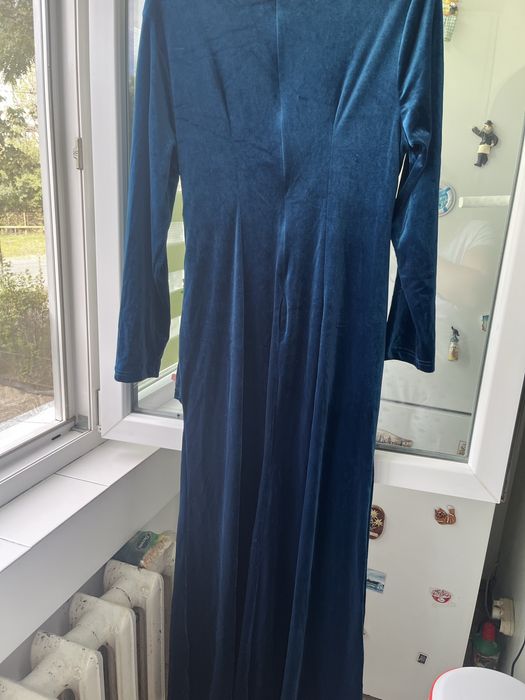 Rochie lunga din catifea 1XL