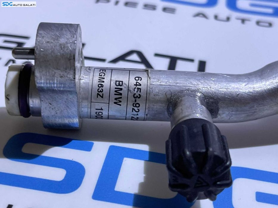 Furtun Conducta Teava Compresor Radiator AC Aer Conditionat Clima BMW Seria 1 F20 F21 118 120 2.0 D 2011 - 2019 Cod 9212232 6453921223206