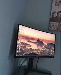 Monitor LED AOC Gaming C24G1 Curbat 24 inch 1 ms Black FreeSync 144Hz
