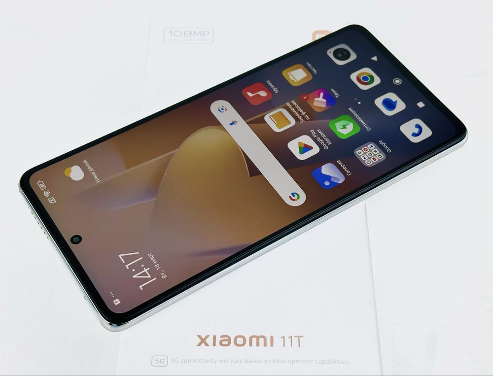 Xiaomi 11T 128GB 8RAM Moonlight White Перфектен! Гаранция!