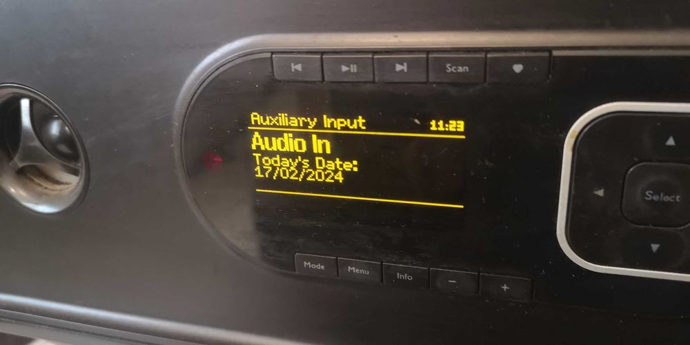 Стерео интернет WIFI радио John Lewis с гнездо за Ipod, IPnone и BT