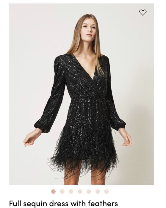 Rochie paiete si pene TWINSET