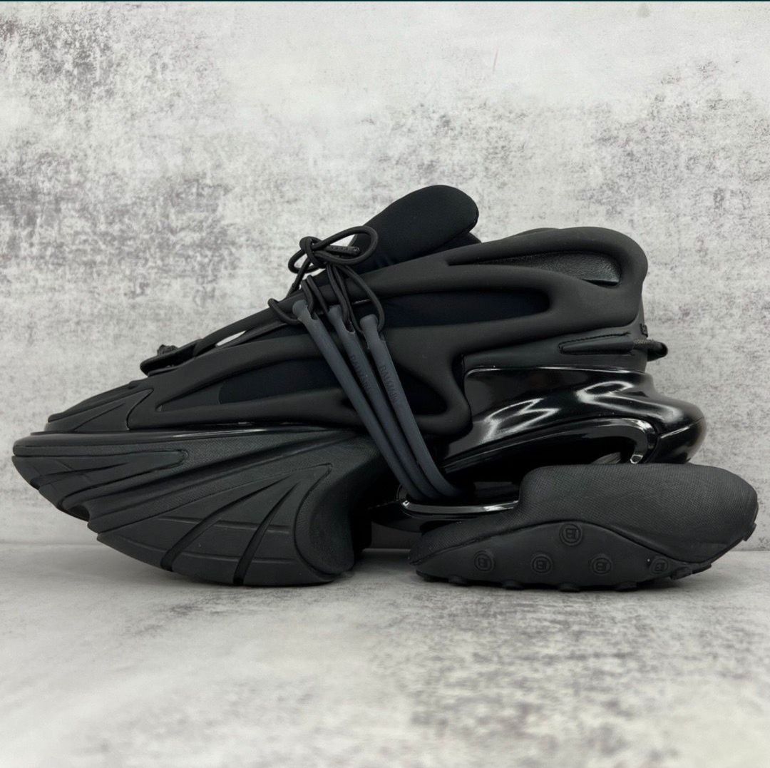 Sneakersi Adidași Balmain Unicorn FULL BLACK