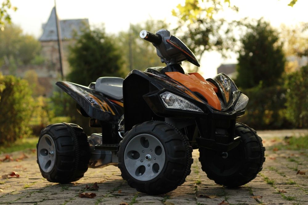 Mini ATV electric pentru copii Kinderauto JS007 2x35W 12V #Black