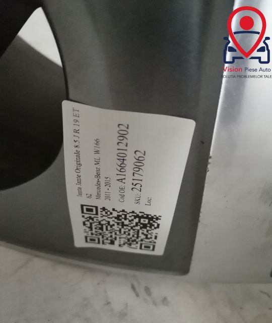 Оригинални джанти / Originalni Dzanti 8.5 J R 19 ET 62 Мерцедес-Бенц /