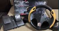 Set volan si pedale gaming Myria MG7400 PC/XBOX/PS