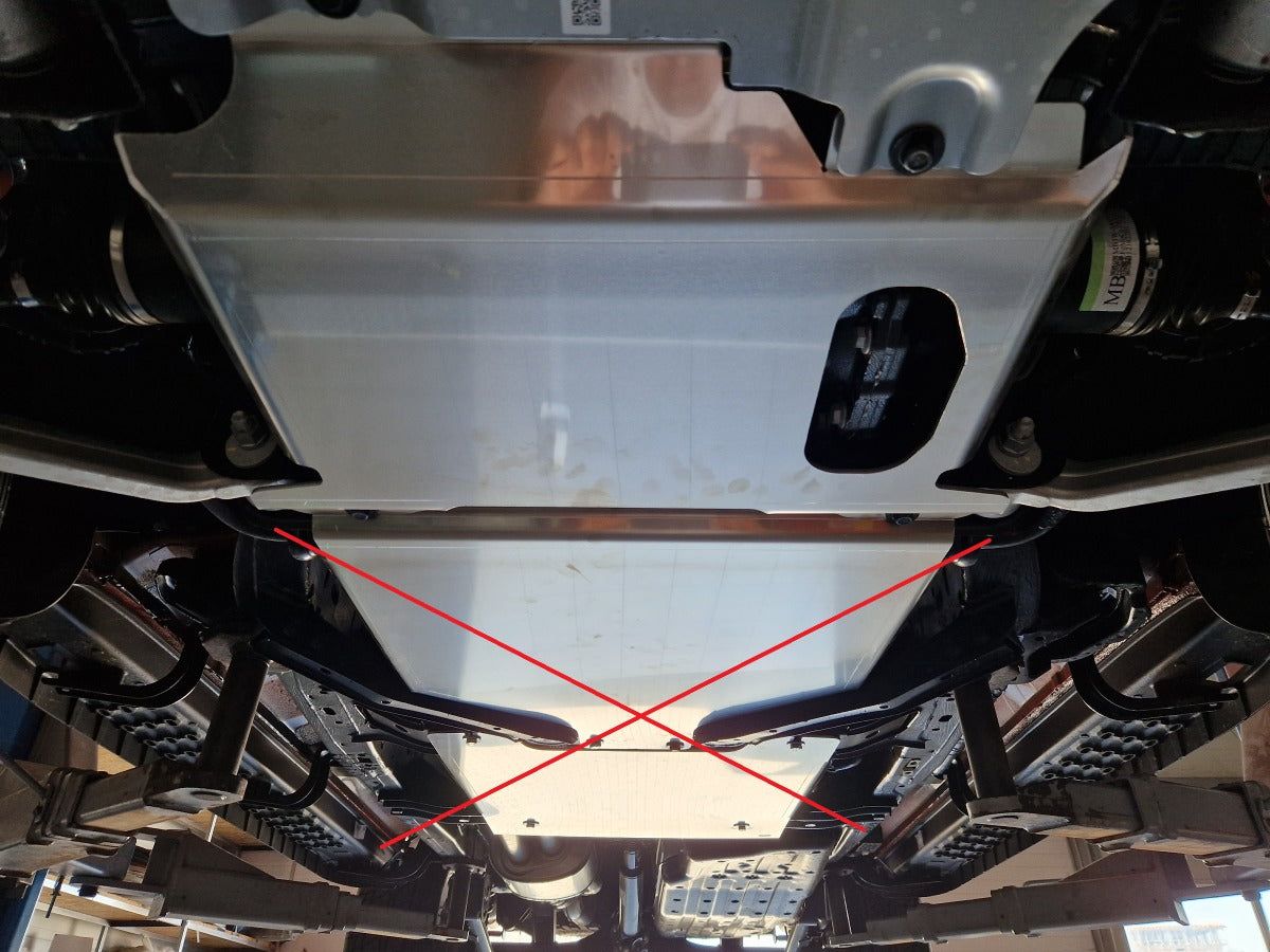 scut motor si grup fata ford ranger raptor - aluminium 2023-2025