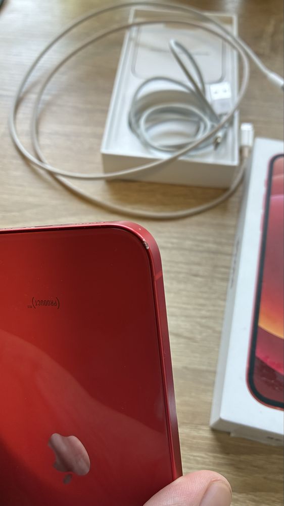 Iphone 12 64GB Red Перфектен Battery 86%