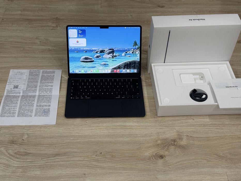 Като Нов 13.6’ Apple Macbook Air M4 16GB Ram 256GB SDD 100% Battry -Гаранция — миниатюра 1
