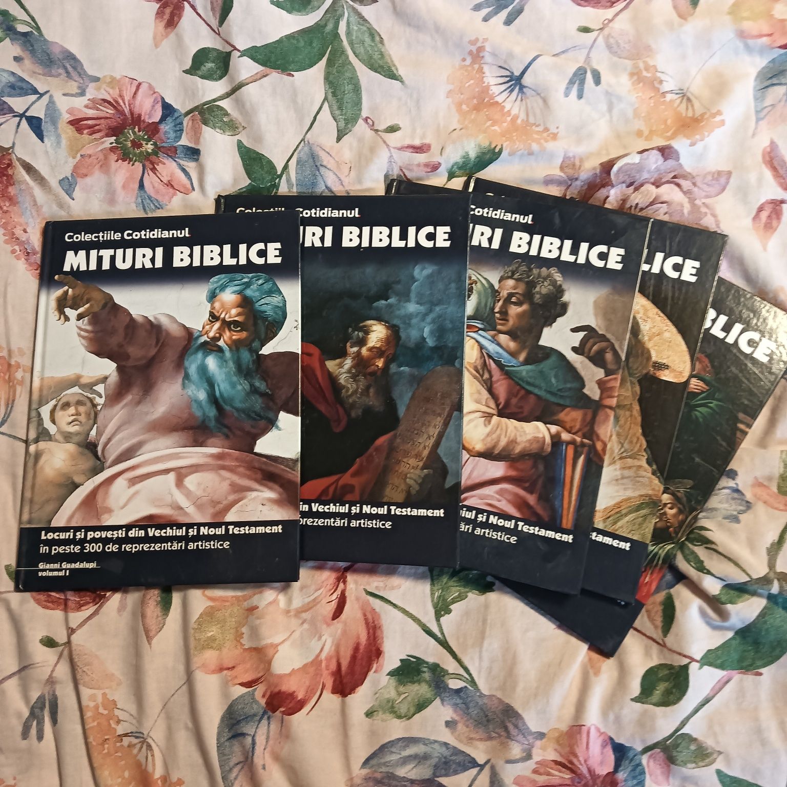 Colectie 5 albume Mituri Biblice