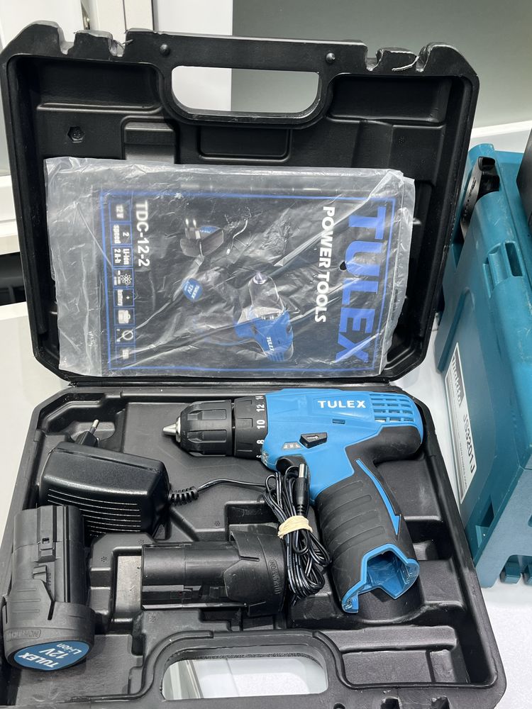 Дрель-шураповерт Tulex Power Tools [KaspiRed! Рассрочка]