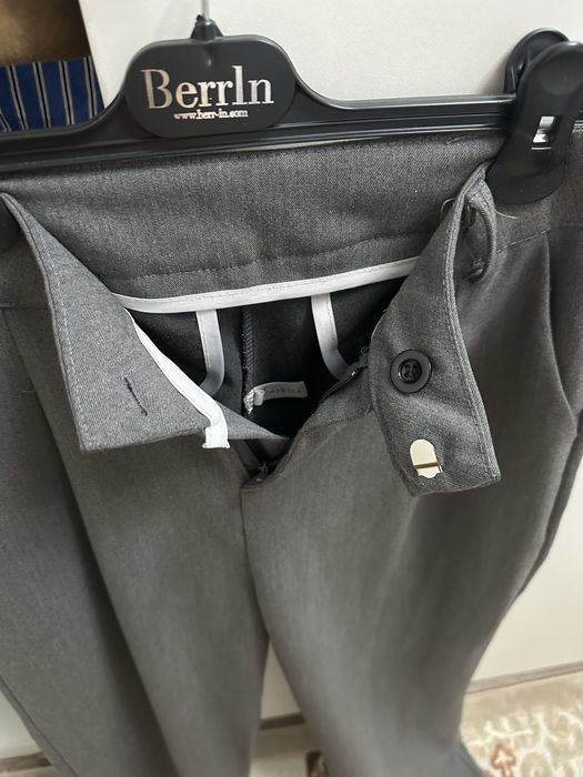 брюки серые no name