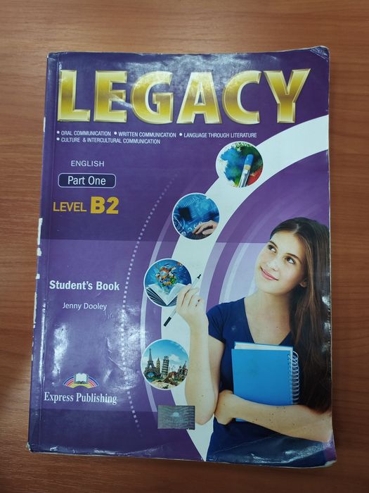 Учебник по английски Legacy B2 Part One