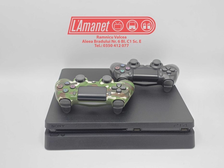 Consola Gaming Playstation 4 1TB 2 Manete 10 Jocuri