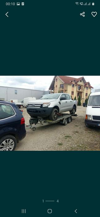 Tractari  auto cu platformă si 5 pers