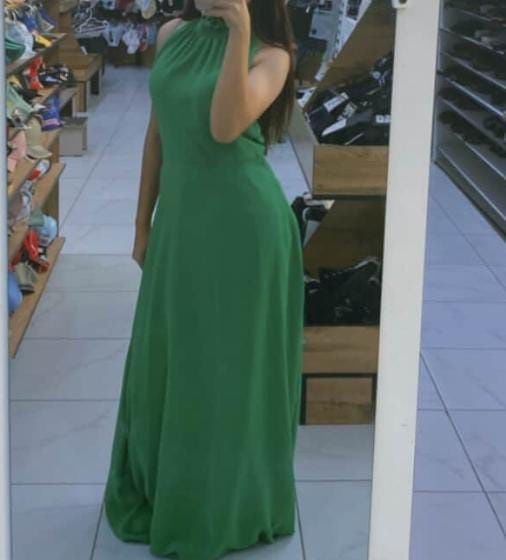 Длинный вечерние платье