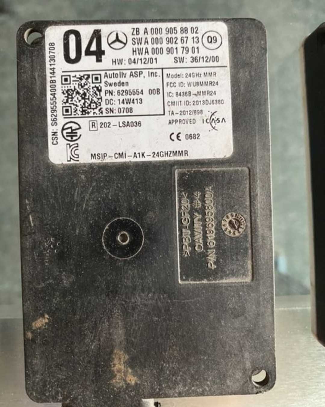 Mercedes radar modul unghi mort distronic w222 w205 w213 w166 w176