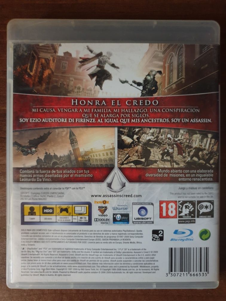 Assassins Creed 2 PS3/Playstation 3