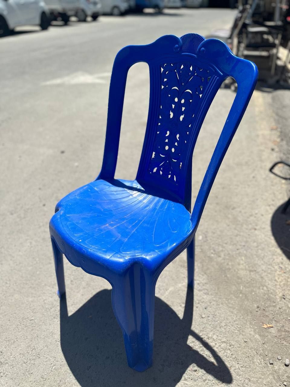 Plastik stol stul