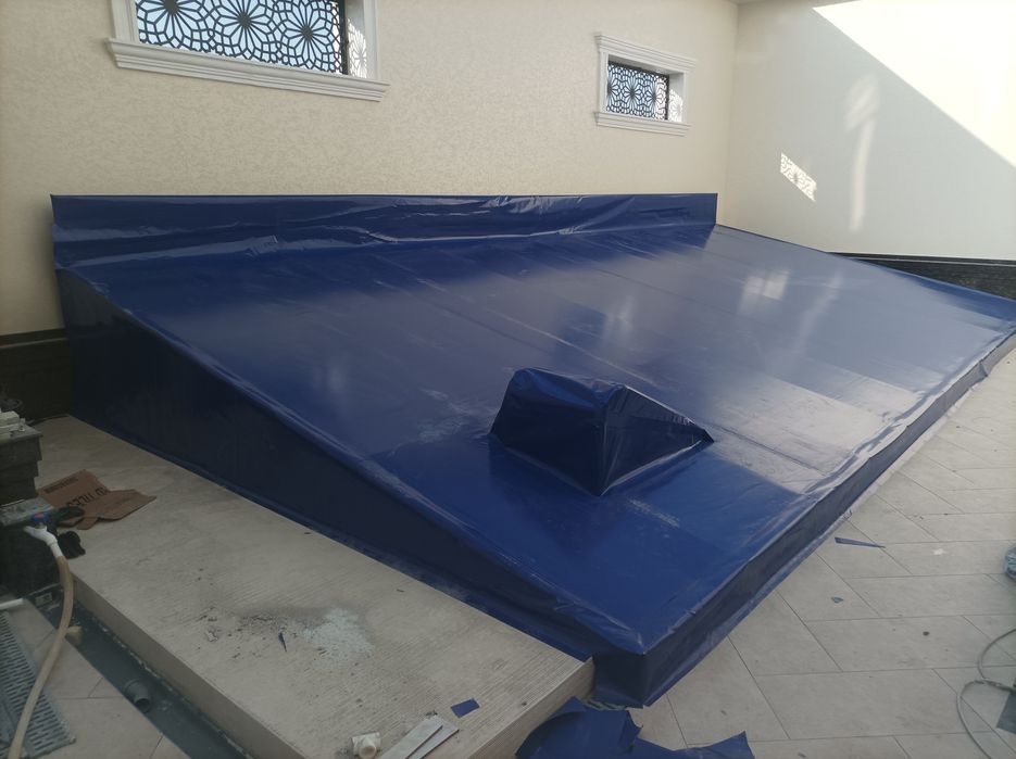 Банер вабаннер установка бассейн епамиз тент