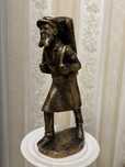 Statue bronz, semnata. Statueta veche.