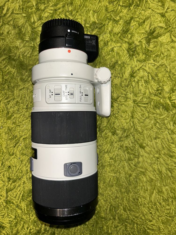 Sony 2.8/70-200 G и Sony LA-EA3