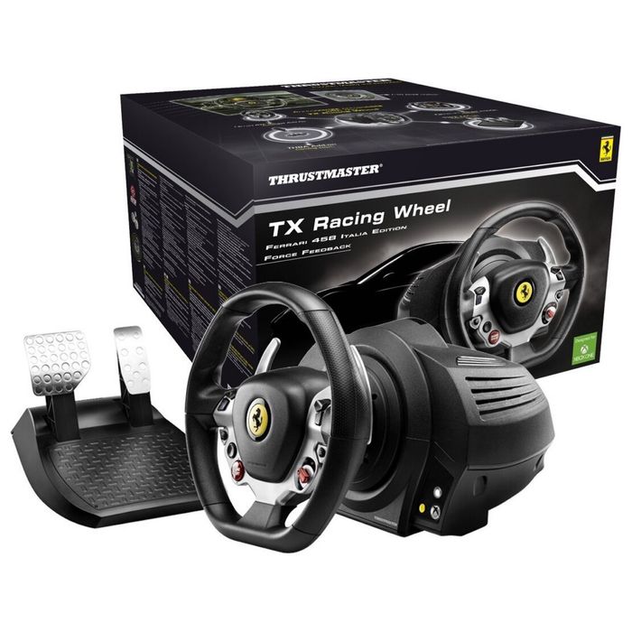 THRUSTMASTER TX Racing Wheel Servo Base, rim 599XXEVO pedale tp3a 2
