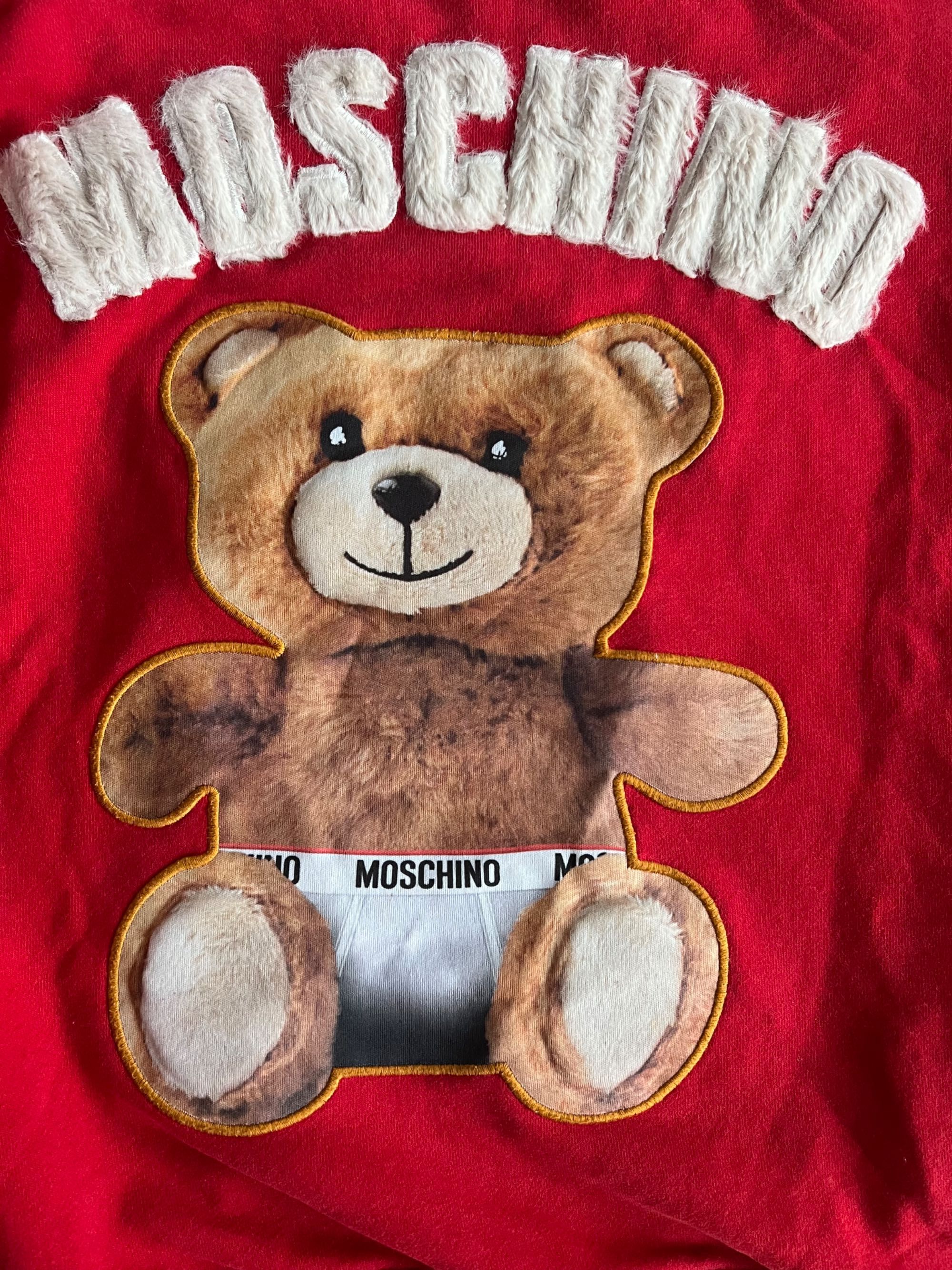 Червена блуза Moschino