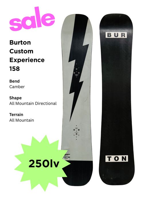 Сноуборд Burton Custom Experience 158