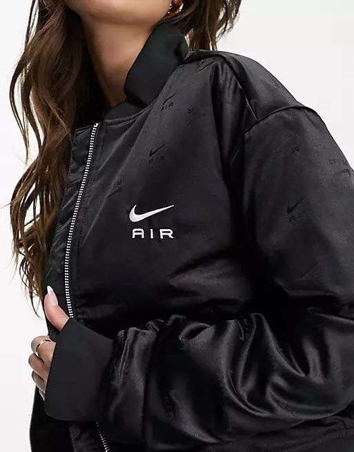 Nike Sportswear Air Bomber Яке Black! Оригинално XS, S и M