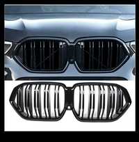 Grile duble BMW X6 G06 M design negru lucios