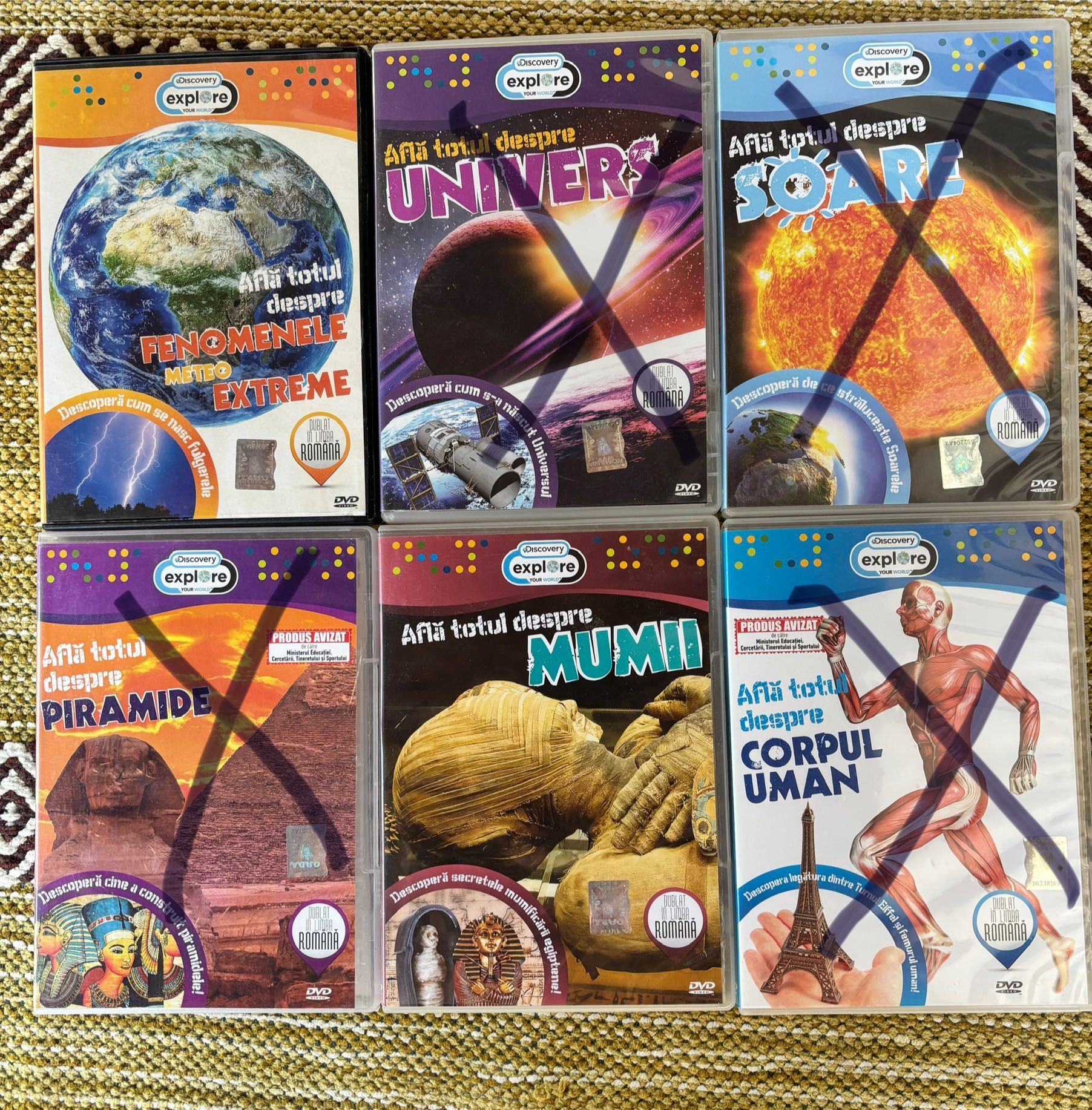 DVD-uri colectia “Afla totul despre” Discovery Explore