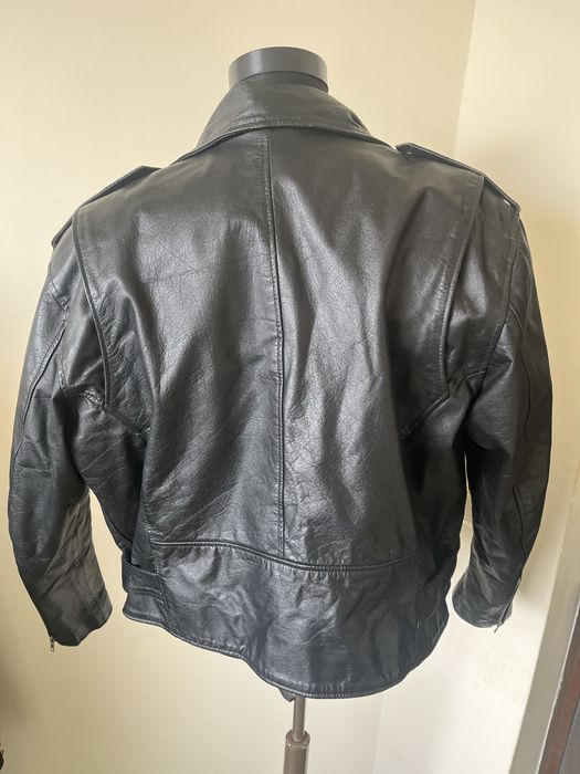 Geaca piele , model clasic