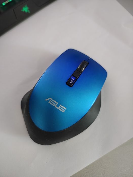 Mouse Asus WT425 albastru wireless silent, Logitech M330 silent plus