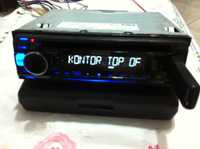 Cd player Kenwood KDC-100UC Front AUX USB: MP3 WMA WAV FLAC