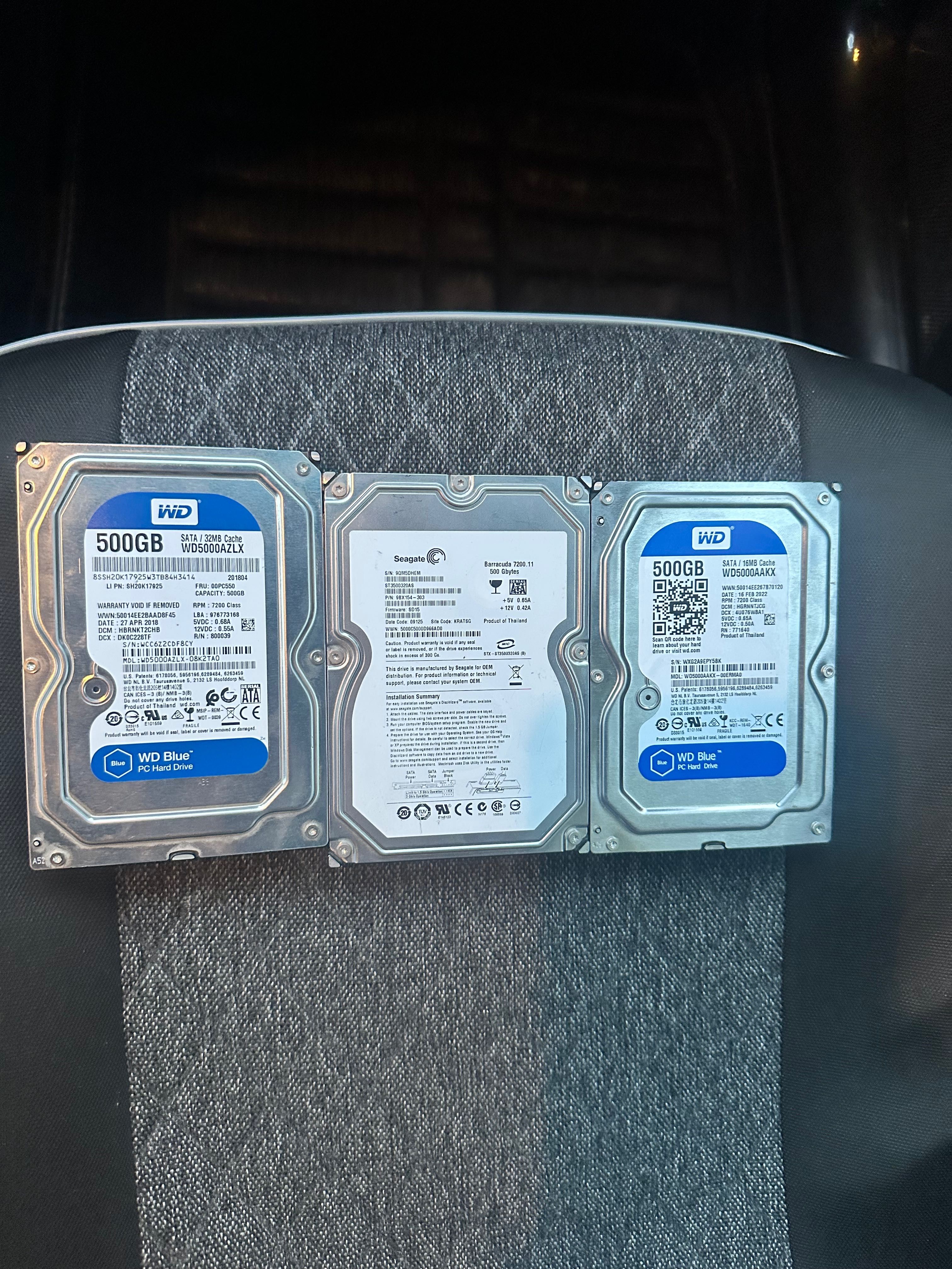 Жёсткие диски HDD
