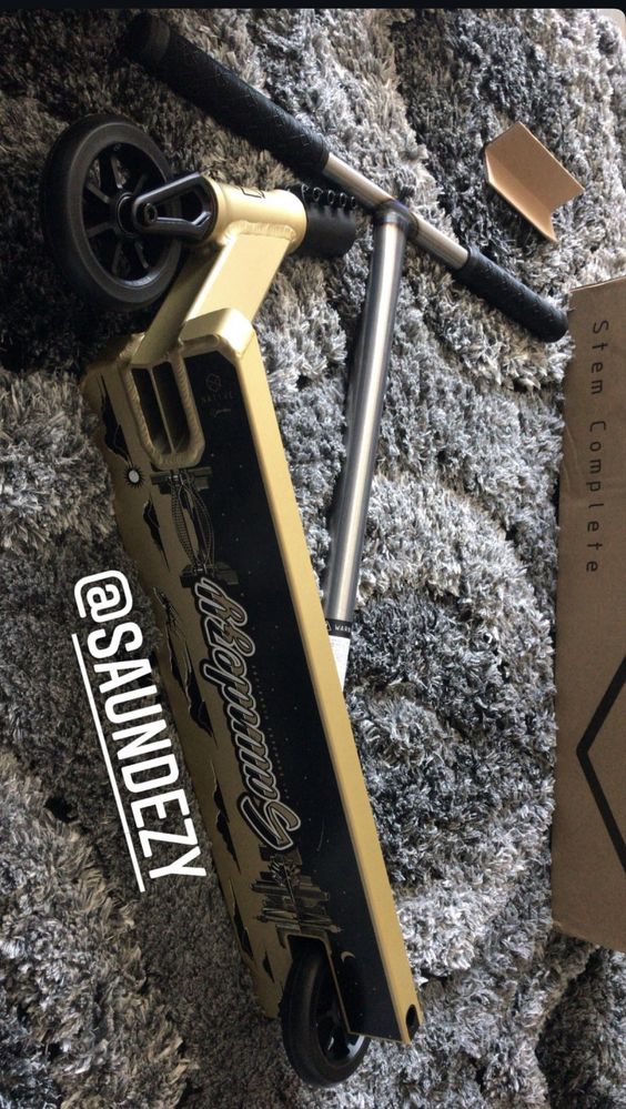 Trotineta freesytle Native Stem limited edition Saundeazy signature