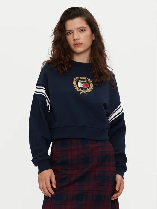 Tommy Jeans Sweatshirt оригинално горнище S памучен суичър горно