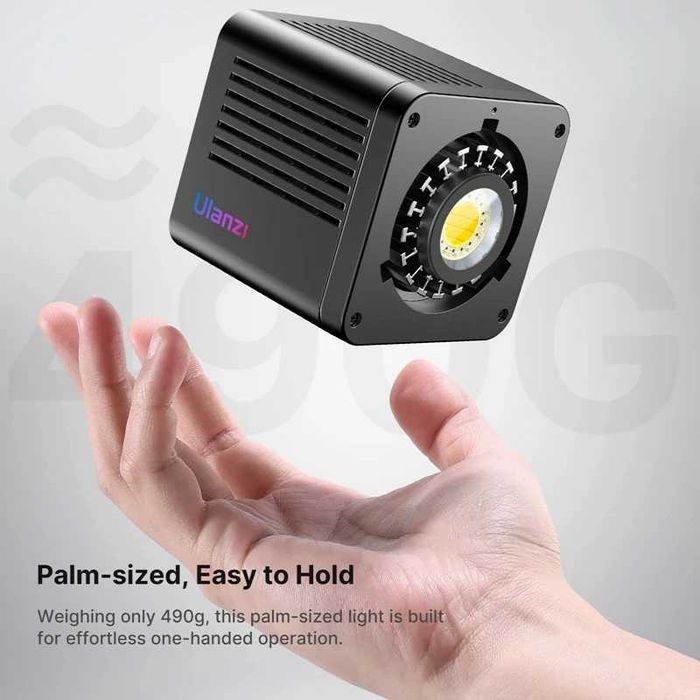 Ulanzi 40W Преносима RGB LED видео светкавица L024