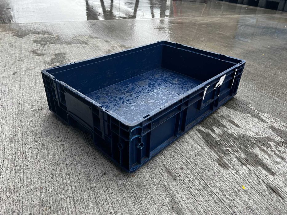 Cutii de depozitare din plastic 60x40x15 (industriale) - palet inclus