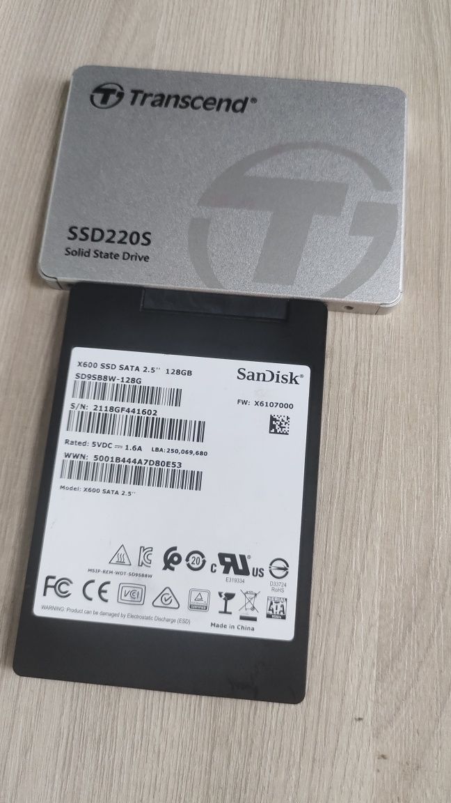 SSD диск SATA 128GB