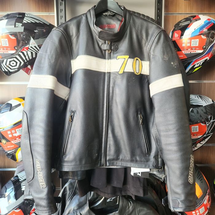 "Cafe Racer" кожено мото яке.