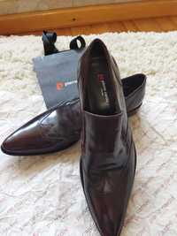 Туфли модельные Pierre Cardin (Франция),кожа,оригинал,новые,р-р 40