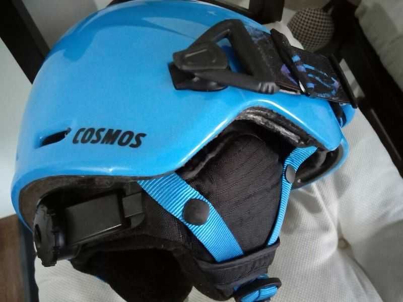 Smith ski snowboard helmet goggle детска ски каска и маска очила 54см.