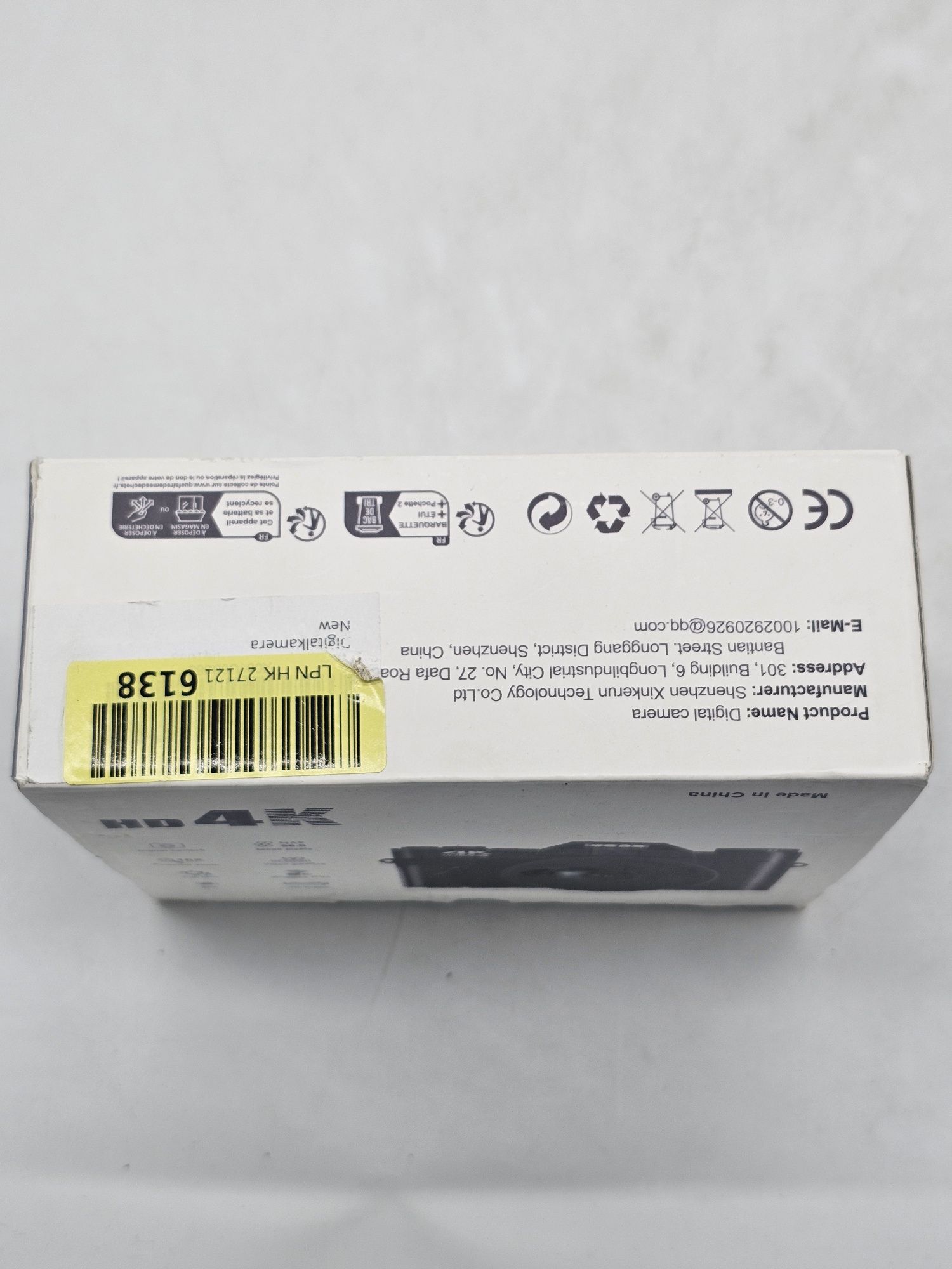 Aparat foto digital, 4K, autofocus, HD, display pliabil de 3,0 inchi,