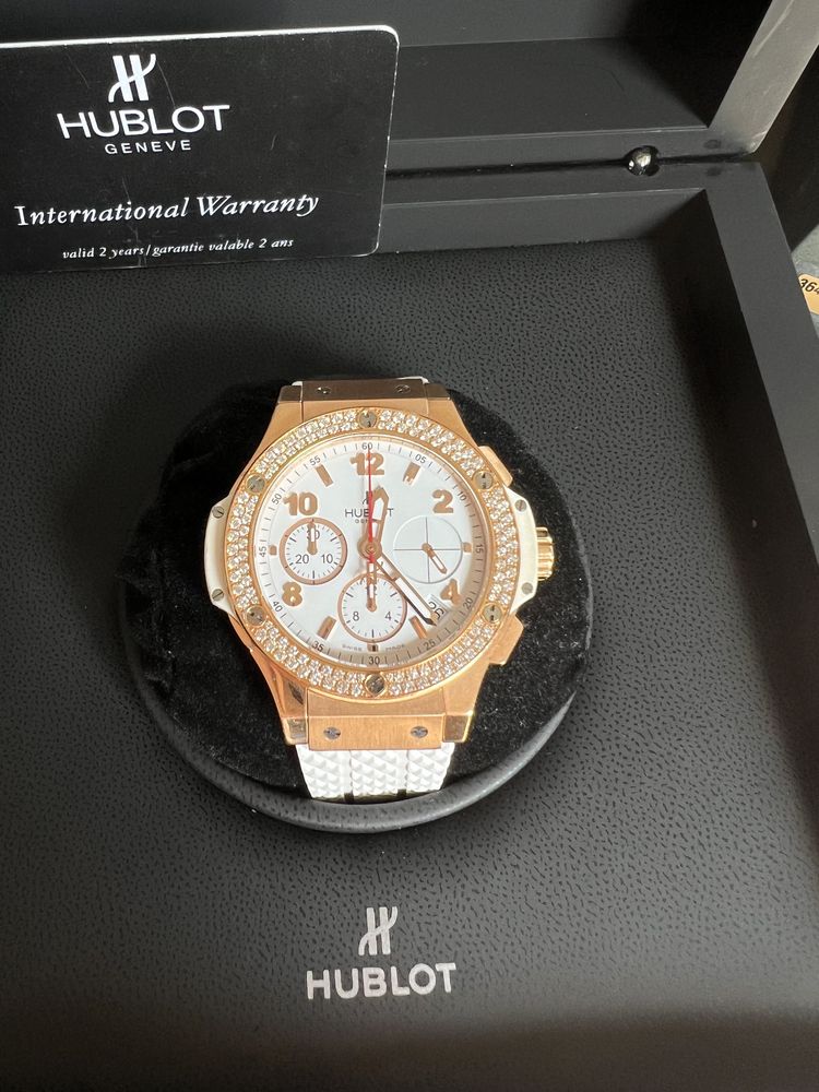 Ceas Hublot Big Bang 41 mm aur roze