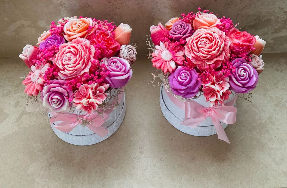 Aranjamente din lumanari parfumate